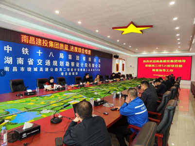 市建投集團開展2023年第一次質(zhì)量、進度等檢查活動